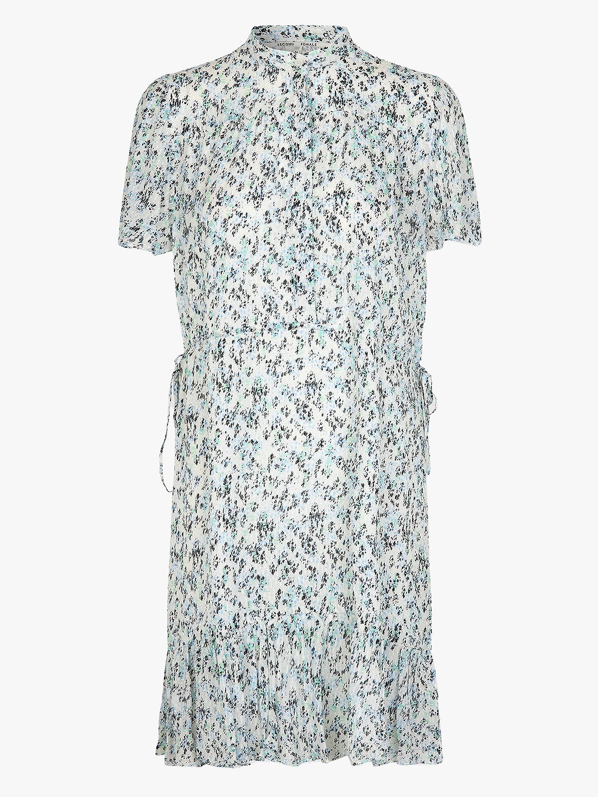 Second Female Elle Dress in Light Blue Print