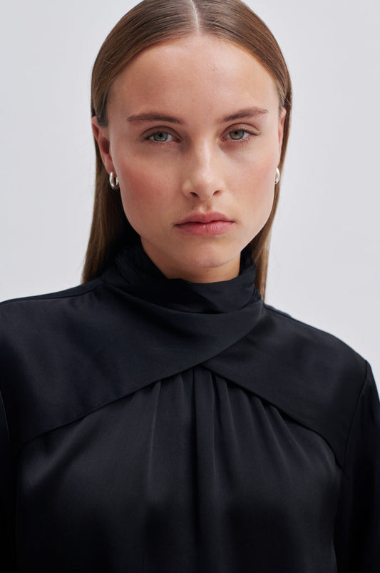 Second female Erina Blouse in Black