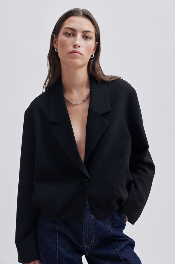 Second Female Fique Blazer in Black