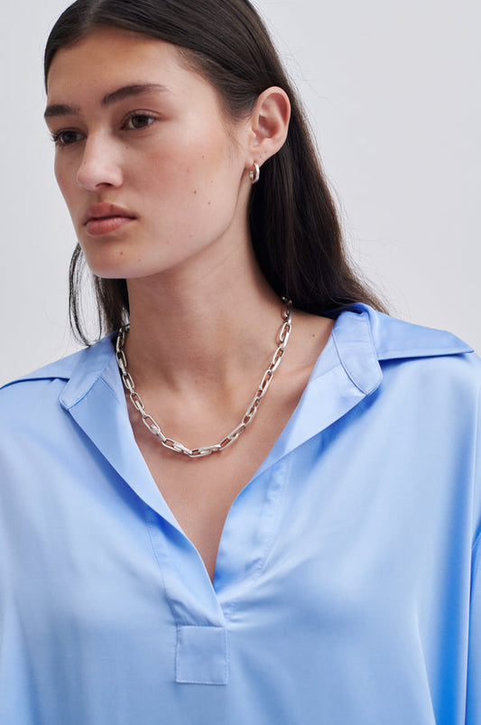 Second Female Galla Blouse in Blue