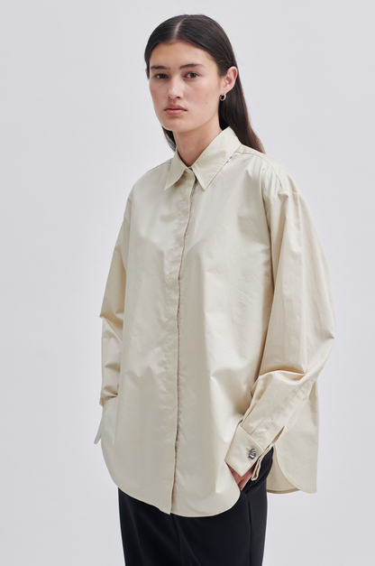 Second Female Occasion New Shirt in Cream