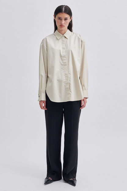 Second Female Occasion New Shirt in Cream