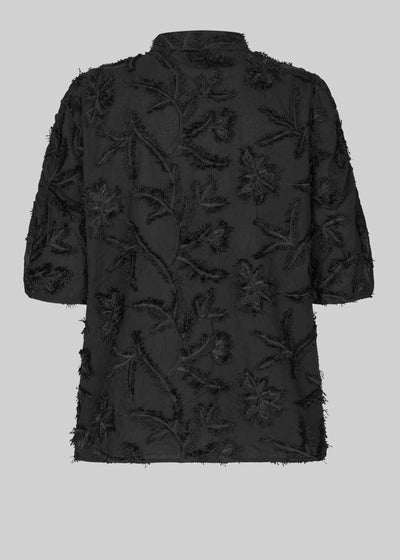 Seena Shirt in Black from SECOND FEMALE at Edito boutique