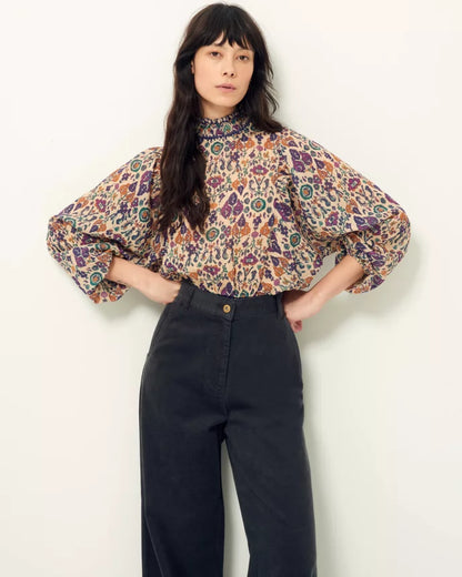 Sessun Duchess Blouse in Print