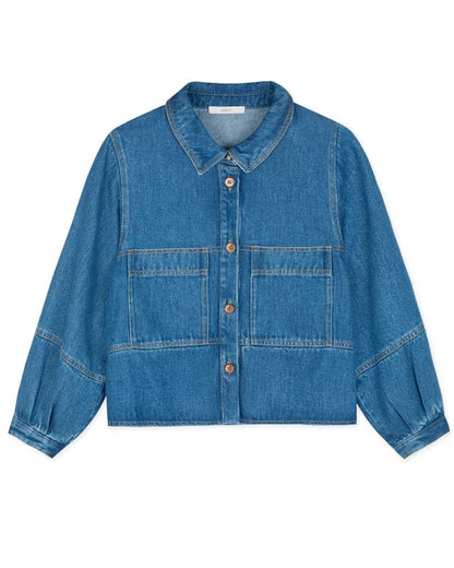 Sessun Leone Overshirt Blue