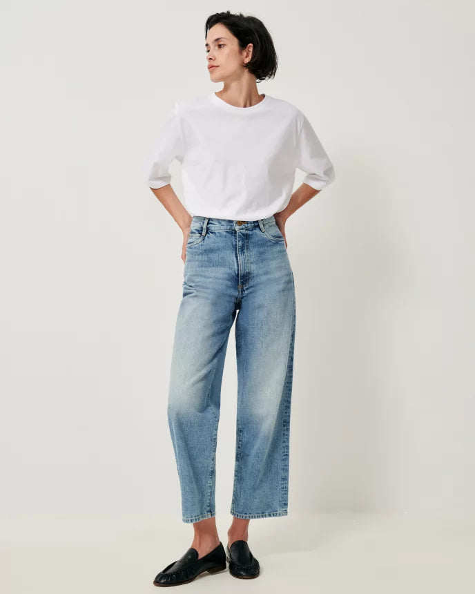 Sessun Bay Cruise Jeans in Stonewashed Denim