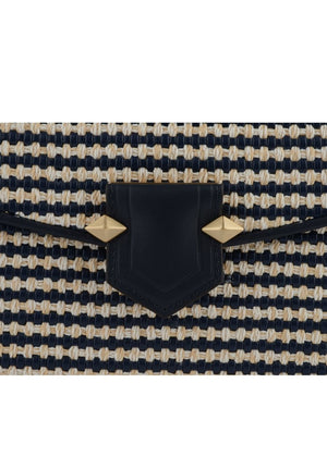 Sevres Braided Shoulder Bag in Navy from POURCHET at Edito Boutique