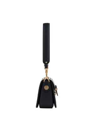 Sevres Braided Shoulder Bag in Navy from POURCHET at Edito Boutique