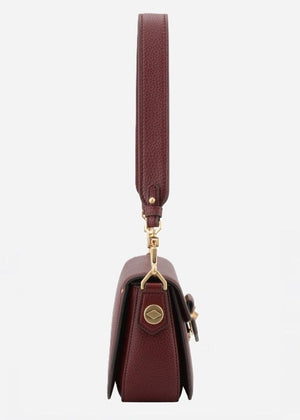 Sevres Small Bag in Burgundy from POURCHET at Edito boutique