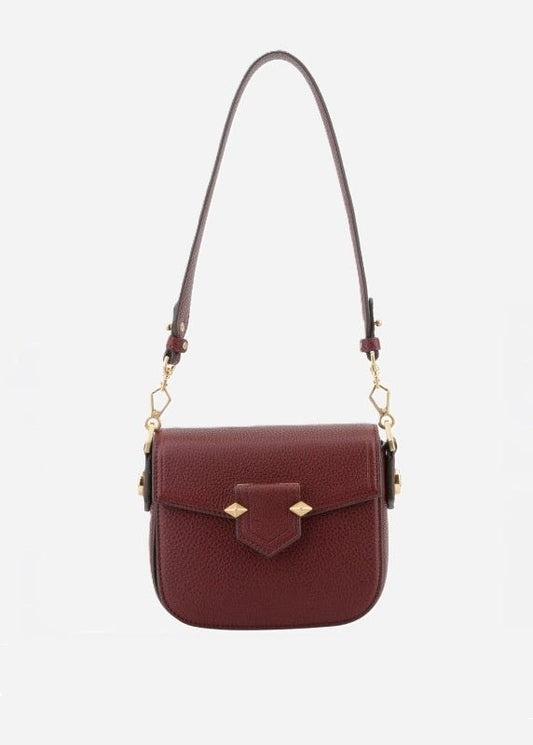 Sevres Small Bag in Burgundy from POURCHET at Edito boutique