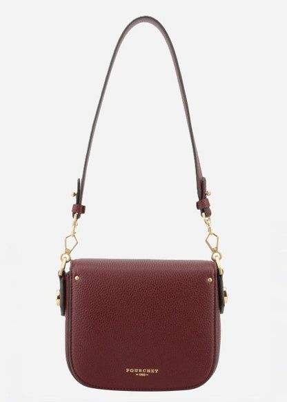 Sevres Small Bag in Burgundy from POURCHET at Edito boutique