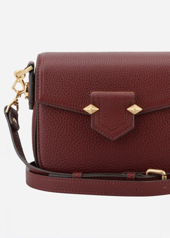 Sevres Small Bag in Burgundy from POURCHET at Edito boutique