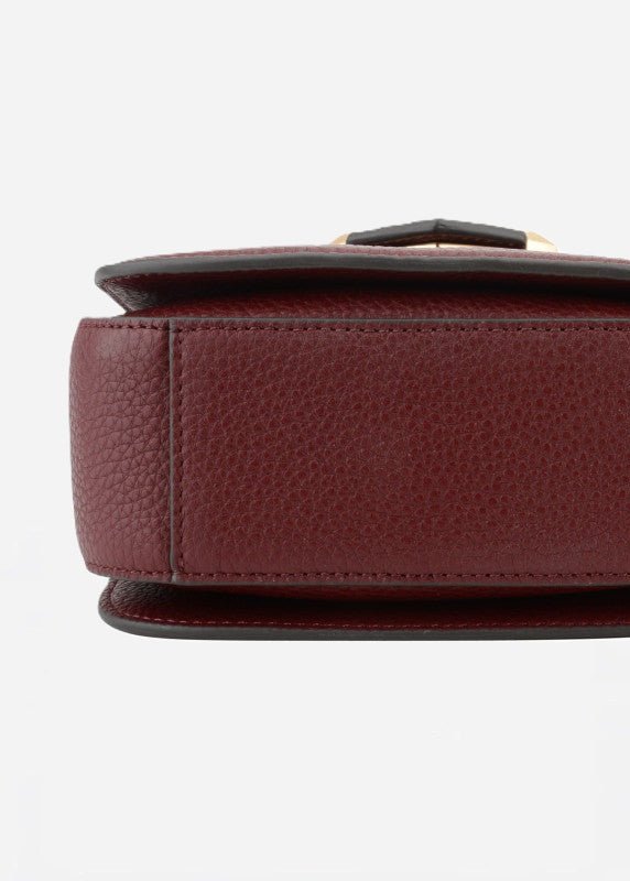 Sevres Small Bag in Burgundy from POURCHET at Edito boutique
