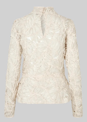 Sibelle Blouse in Jet Stream from SECOND FEMALE at Edito boutique