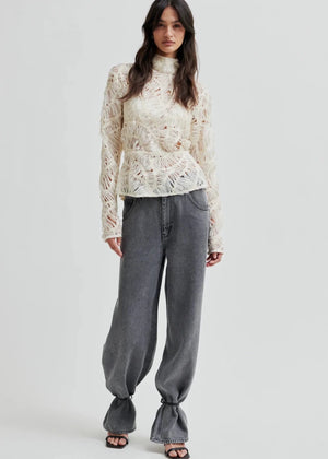 Sibelle Blouse in Jet Stream from SECOND FEMALE at Edito boutique