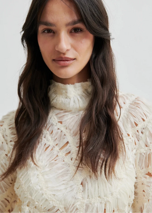 Sibelle Blouse in Jet Stream from SECOND FEMALE at Edito boutique