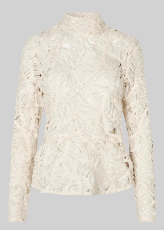 Sibelle Blouse in Jet Stream from SECOND FEMALE at Edito boutique