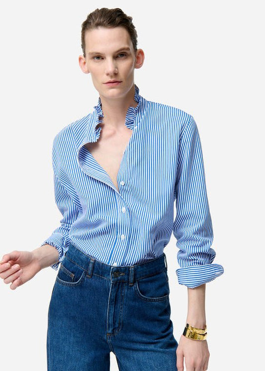 Sidney Shirt in Azure from VANESSA BRUNO at Edito boutique