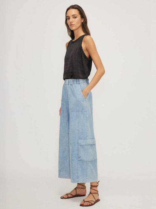 Silvestre Pant in Blue from MELISSA NEPTON at Edito boutique