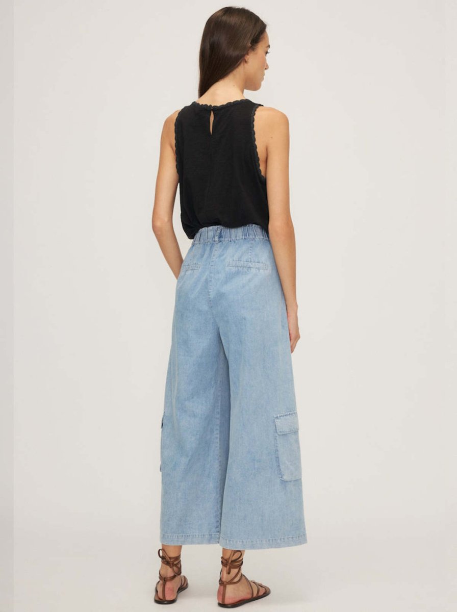 Silvestre Pant in Blue from MELISSA NEPTON at Edito boutique