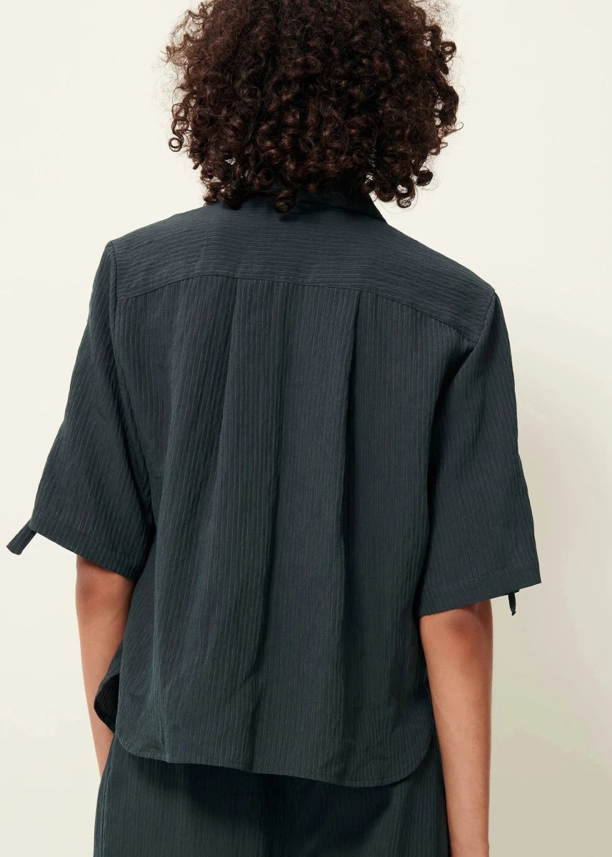 Simonin Shirt in Smoke Green from SESSUN at Edito boutique