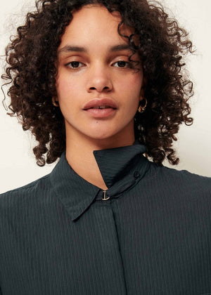 Simonin Shirt in Smoke Green from SESSUN at Edito boutique