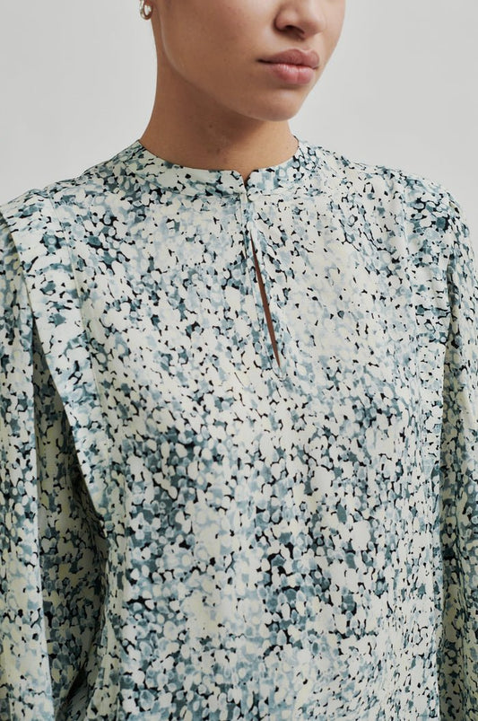 Sisal Blouse in Slate Green from SECOND FEMALE at Edito boutique