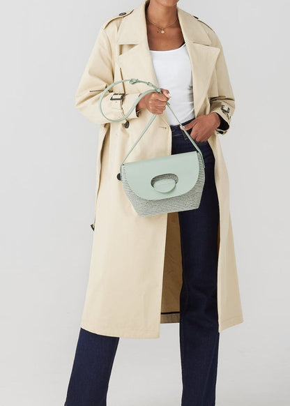Small Andao Bag in Sage from KALOES at Edito Boutique
