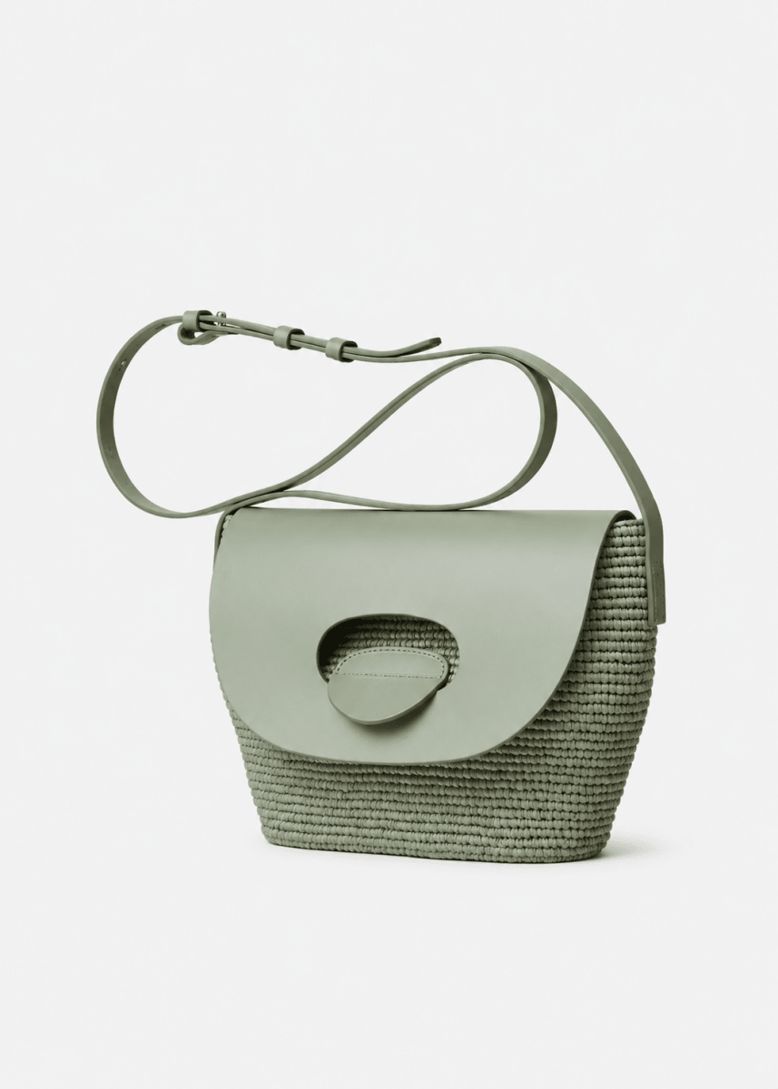 Small Andao Bag in Sage from KALOES at Edito Boutique