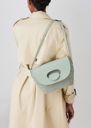Small Andao Bag in Sage from KALOES at Edito Boutique