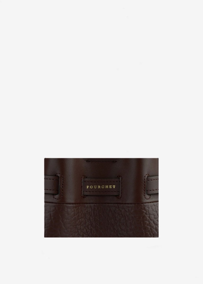 Small Blossom Bag in Burgundy from POURCHET at Edito boutique