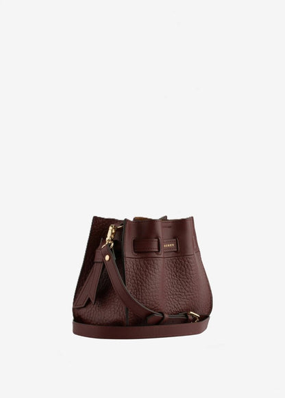 Small Blossom Bag in Burgundy from POURCHET at Edito boutique