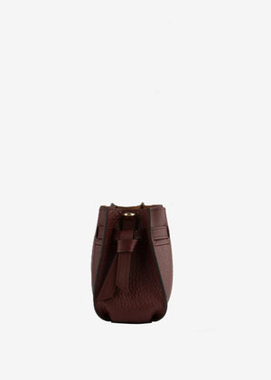 Small Blossom Bag in Burgundy from POURCHET at Edito boutique
