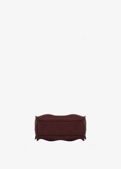 Small Blossom Bag in Burgundy from POURCHET at Edito boutique
