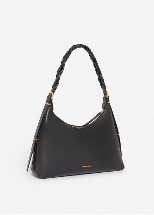 Small Jess Hobo Bag in Black from VANESSA BRUNO at Edito Boutique
