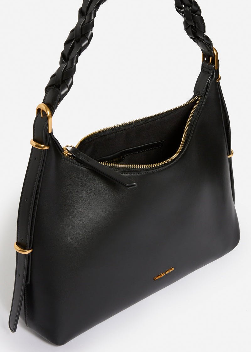 Small Jess Hobo Bag in Black from VANESSA BRUNO at Edito Boutique