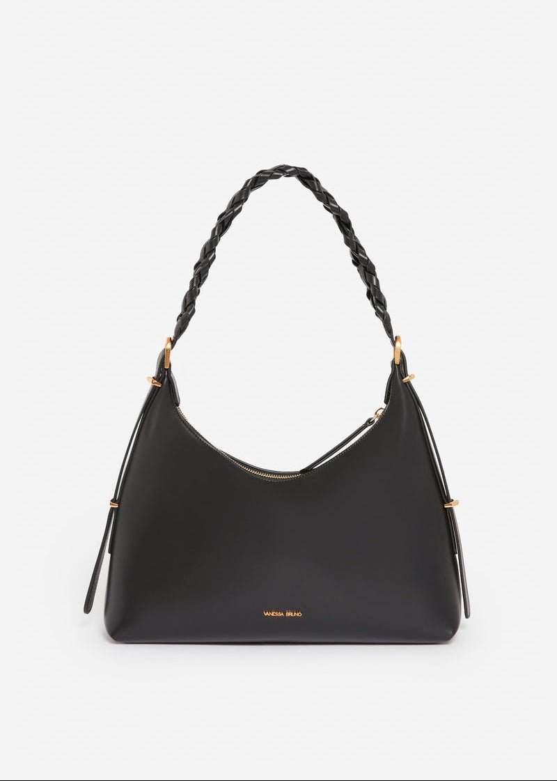 Small Jess Hobo Bag in Black from VANESSA BRUNO at Edito Boutique