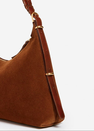 Small Jess Hobo Bag in Cognac from VANESSA BRUNO at Edito Boutique