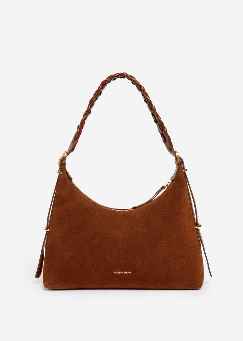 Small Jess Hobo Bag in Cognac from VANESSA BRUNO at Edito Boutique