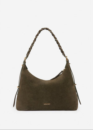 Small Jess Hobo Bag in Khaki from VANESSA BRUNO at Edito Boutique
