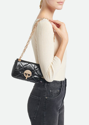 Small Moon Bag in Black from VANESSA BRUNO at Edito Boutique