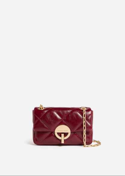 Small Moon Bag in Cherry from VANESSA BRUNO at Edito Boutique