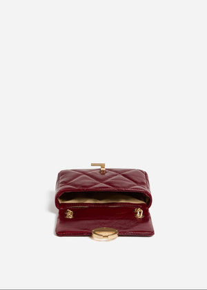 Small Moon Bag in Cherry from VANESSA BRUNO at Edito Boutique