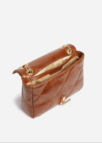Small Moon Bag in Havana from VANESSA BRUNO at Edito Boutique