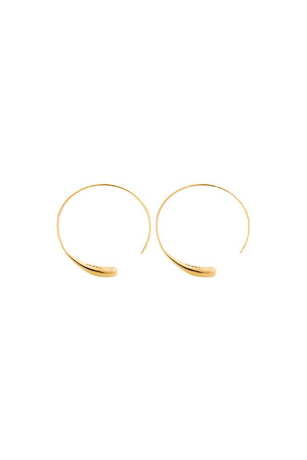 Soeur 30 Hoops in gold