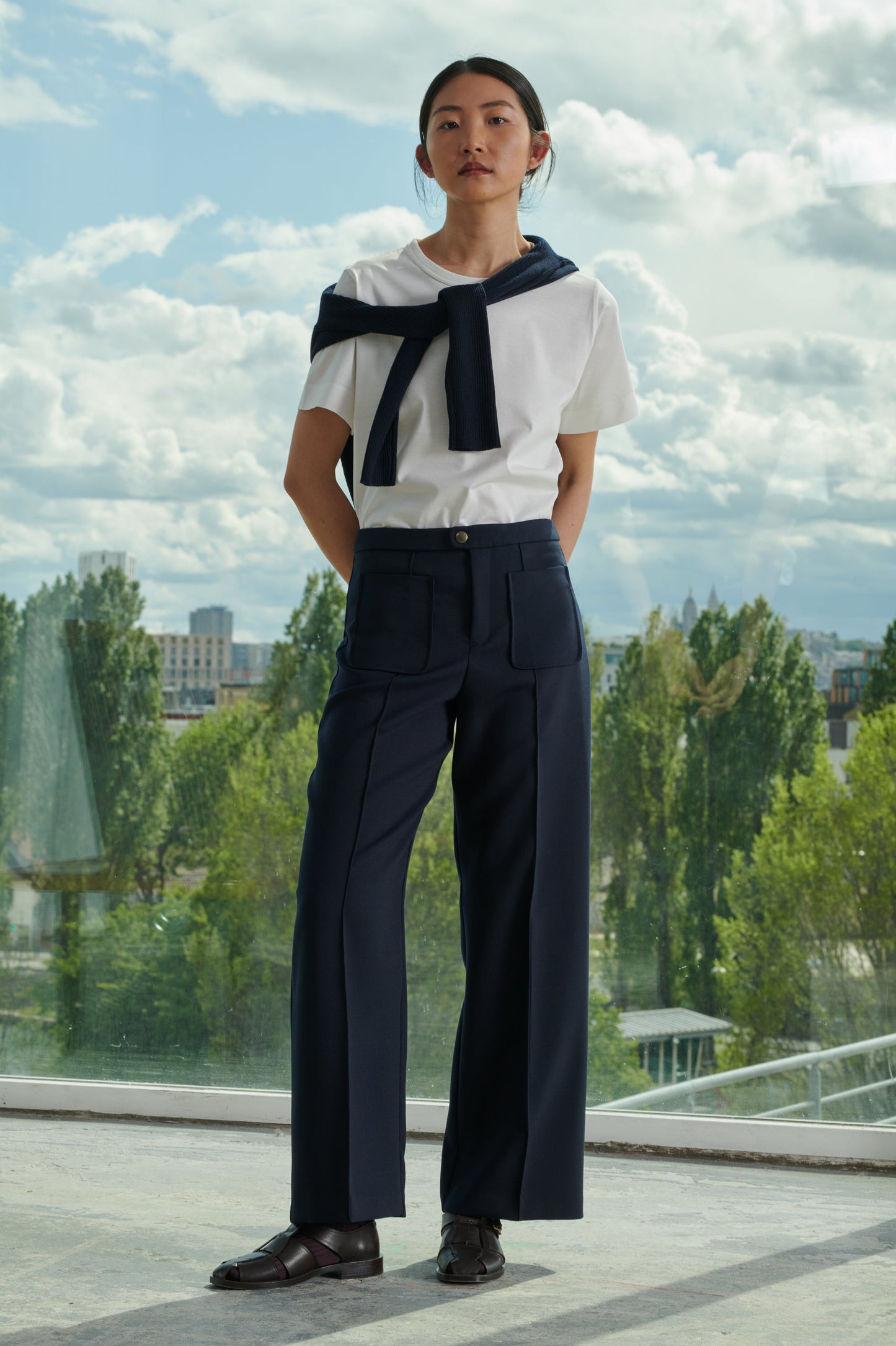 Soeur Harry Trousers Navy