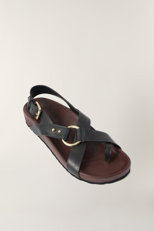 Soeur Mexico Sandals Black