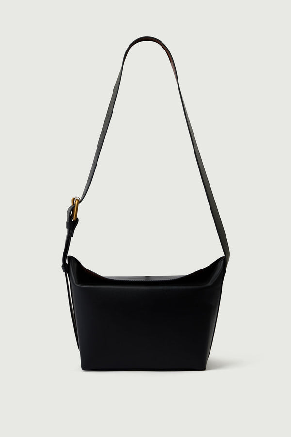 Soeur Solstice Bag in Black Cognac