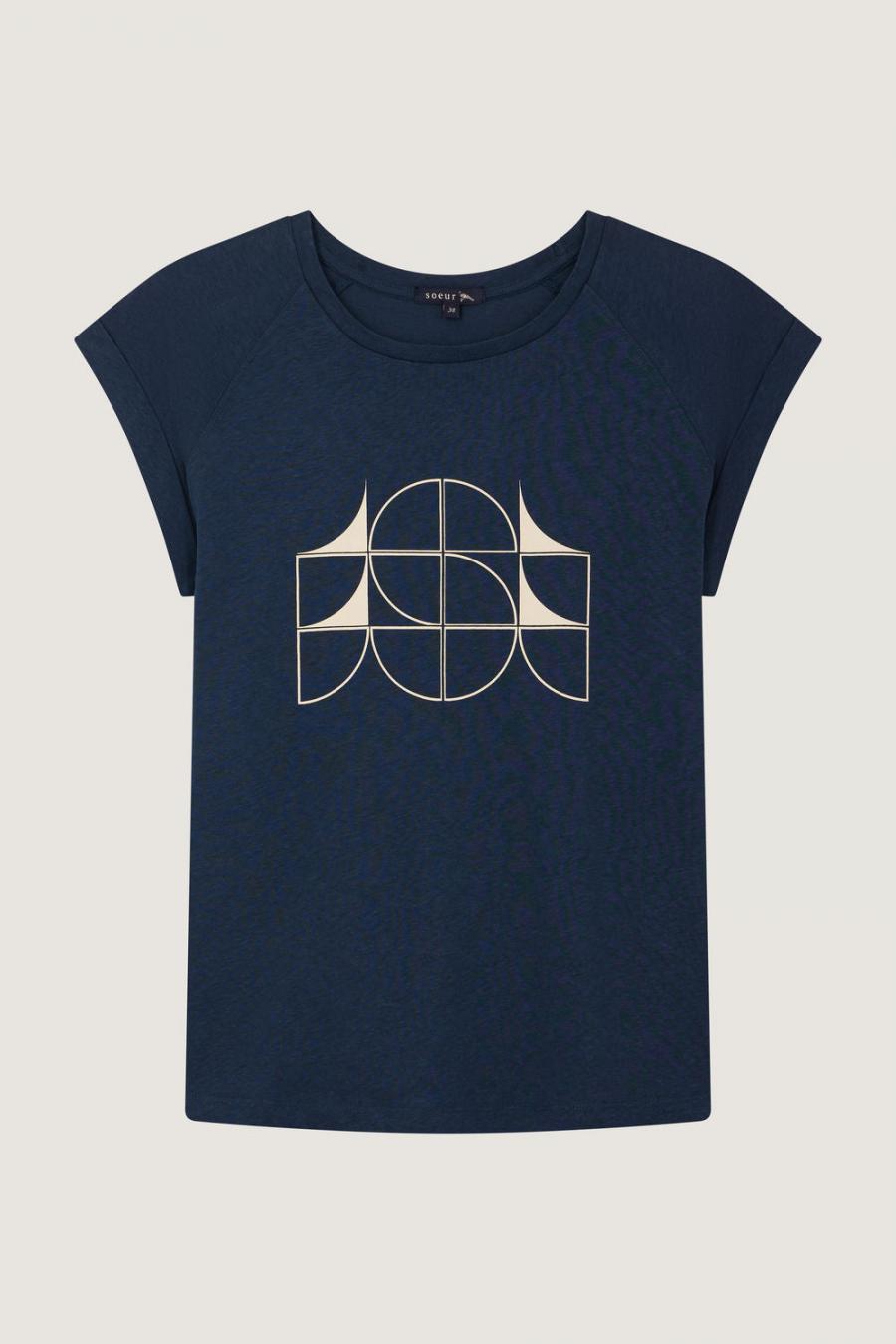 Soeur Valentina Tee-Shirt Blue