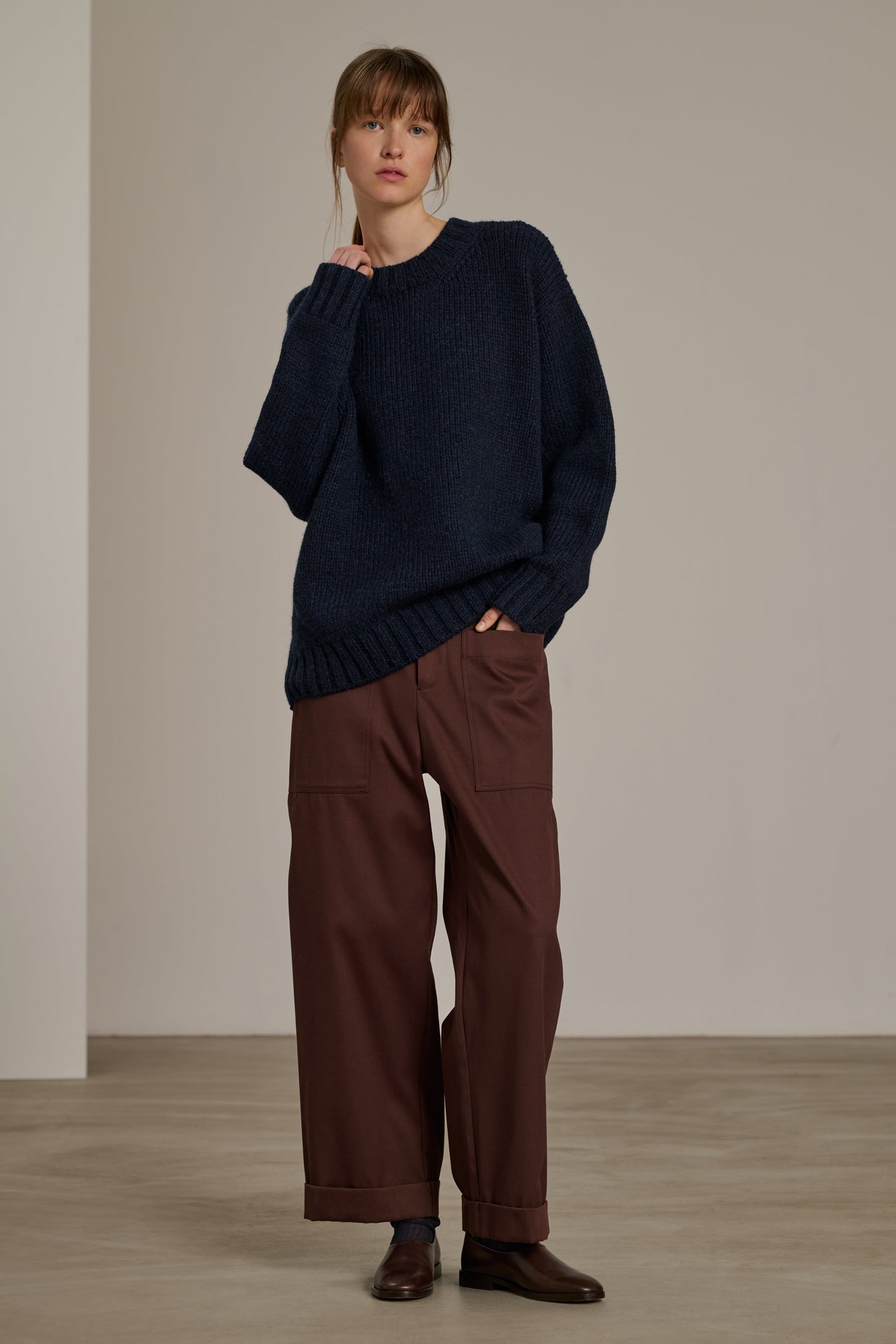 Soeur Thabor Trousers in Brick